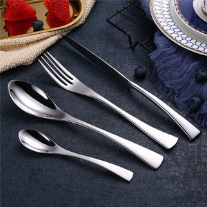 Stainless Steel Cutlery Tableware Set (4 piece)