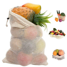 Load image into Gallery viewer, Reusable Mesh Bags For Home Kitchen Fruit Vegetable