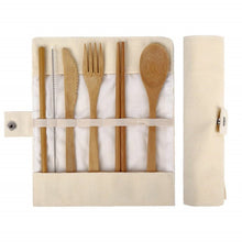 Load image into Gallery viewer, 7-Piece Organic Wooden Utensils