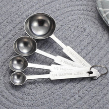 Load image into Gallery viewer, Stainless Steel Measuring Spoons &amp; Cups